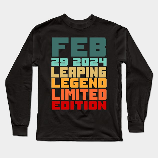 Feb 29th leaping legend Long Sleeve T-Shirt by Mayathebeezzz